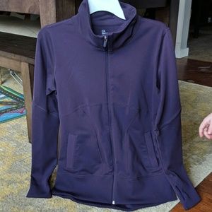 Gapfit Athletic Zip Jacket Medium Purple